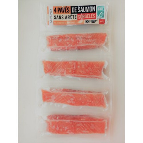 Paves De Saumon Cong